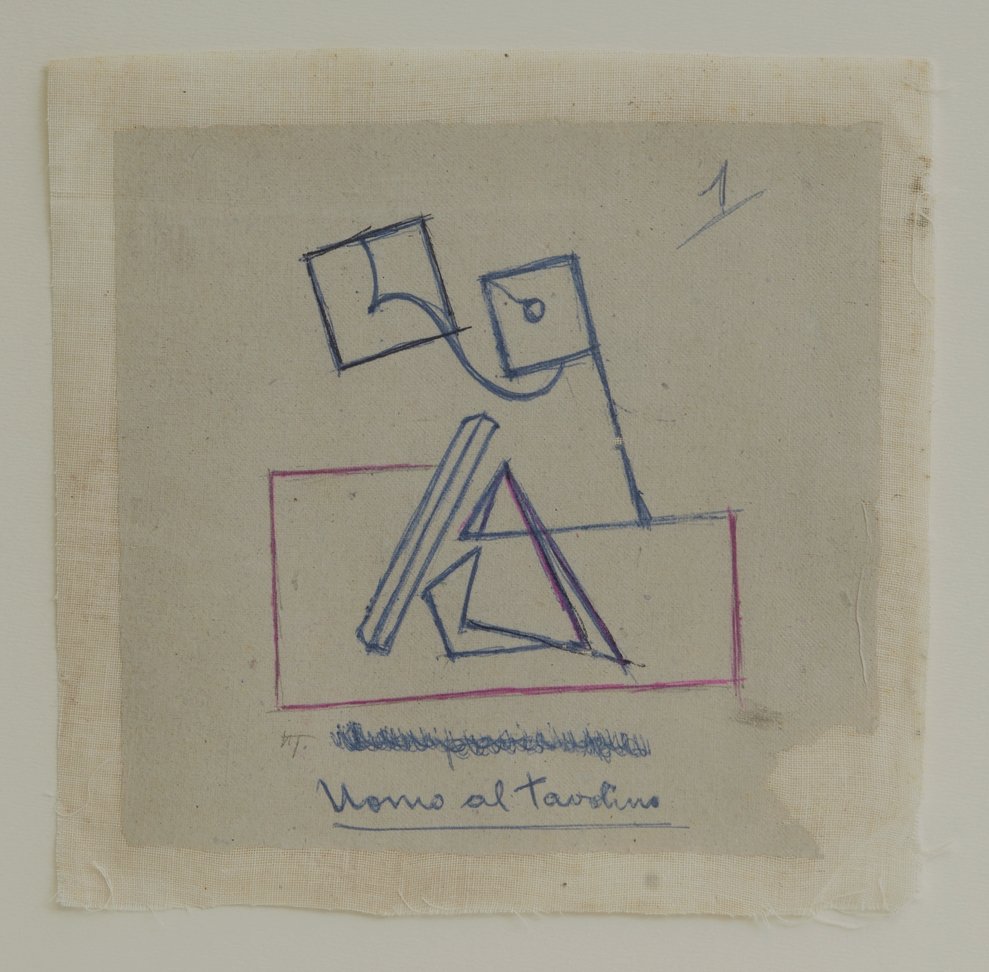 Antonio Marasco – Uomo al tavolino