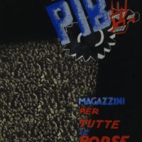 Magazzini per tutte le borse, studio per manifesto pubblicitario