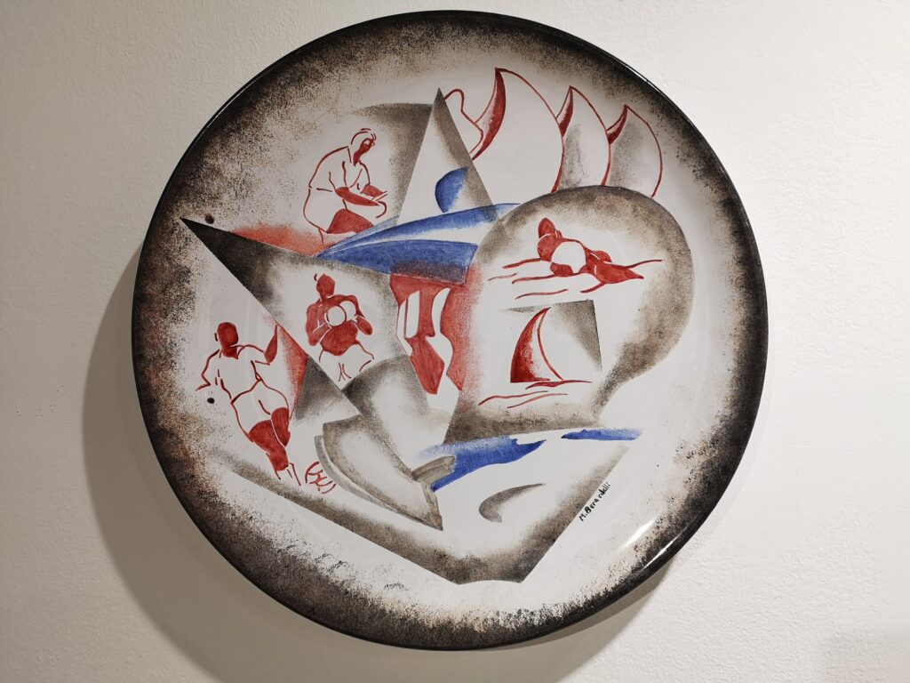 Michele Berardelli – Piatto in maiolica